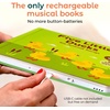 image:imageCalis Books Five Little Ducks Nursery Rhymes Book for Toddlers  Sound Books for Toddlers 13 Headphone Jack Musical Book with Sound Button and 6 Songs