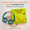 image:imageCalis Books Five Little Ducks Nursery Rhymes Book for Toddlers  Sound Books for Toddlers 13 Headphone Jack Musical Book with Sound Button and 6 Songs