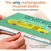 image:imageCalis Books Number Book for Toddlers 13  Learn to Count 1 2 3 Musical Books for Kids Interactive Talking Baby Sound Book Educational Song Learning Toys Singing and Counting Music Toy for BabiesThe Wheels on the Bus