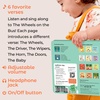 image:imageCalis Books Number Book for Toddlers 13  Learn to Count 1 2 3 Musical Books for Kids Interactive Talking Baby Sound Book Educational Song Learning Toys Singing and Counting Music Toy for BabiesThe Wheels on the Bus