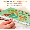 image:imageCalis Books Number Book for Toddlers 13  Learn to Count 1 2 3 Musical Books for Kids Interactive Talking Baby Sound Book Educational Song Learning Toys Singing and Counting Music Toy for BabiesDinosaur Alphabet