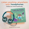 image:imageCalis Books Potty Training Book Toddlers 13  Musical Kids Books Interactive Baby Sound Book Headphone Jack Educational Song Learning Toys Singing Music Toy Babies Toddler Resources ActivitiesLets Go Potty