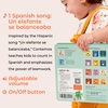 image:imageCalis Books Spanish Nursery Rhymes Sound Book for Babies and Toddlers 13  Baby Books with Spanish Songs for Kids  Libros en Espaol par Bebes Spanish ABCContemos
