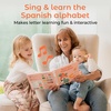 image:imageCalis Books Spanish Nursery Rhymes Sound Book for Babies and Toddlers 13  Baby Books with Spanish Songs for Kids  Libros en Espaol par Bebes Spanish ABCSpanish ABC