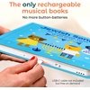 image:imageCalis Books The Nutcracker Book for Children Rechargeable USB Musical Book for Toddlers 13 The 6 Excerpts from Tchaikovskys Nutcracker Ballet Gift for KidsJewish Songs