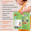 image:imageCalis Books The Nutcracker Book for Children Rechargeable USB Musical Book for Toddlers 13 The 6 Excerpts from Tchaikovskys Nutcracker Ballet Gift for KidsThe Nutcracker