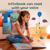 image:imageCalis Books The Three Little Pigs  infinibook Reader Recordable Storybooks for Kids Customizable Interactive Audio Book Reader for Toddlers Educational ScreenFree ToyWinnieThePooh Pack