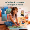 image:imageCalis Books The Three Little Pigs  infinibook Reader Recordable Storybooks for Kids Customizable Interactive Audio Book Reader for Toddlers Educational ScreenFree ToyThe Three Little Pigs Pack