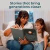image:imageCalis Books The Three Little Pigs  infinibook Reader Recordable Storybooks for Kids Customizable Interactive Audio Book Reader for Toddlers Educational ScreenFree ToyWinnieThePooh Pack