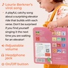 image:imageCalis Books Waiting for The Elevator by Laurie Berkner  Music Book for Toddlers 13 Years Old  Musical Book Headphone Jack Interactive Baby Sound Book