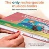 image:imageCalis Books Waiting for The Elevator by Laurie Berkner  Music Book for Toddlers 13 Years Old  Musical Book Headphone Jack Interactive Baby Sound Book