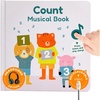image:imageCalis Books Number Book for Toddlers 13  Learn to Count 1 2 3 Musical Books for Kids Interactive Talking Baby Sound Book Educational Song Learning Toys Singing and Counting Music Toy for BabiesCount