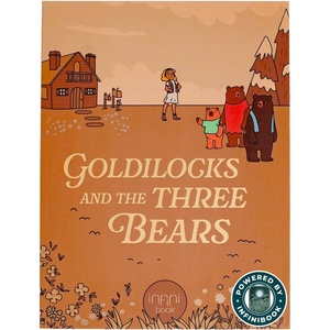 image:imageCalis Books Jack and The Beanstalk infinibooklet  infinibook Interactive Storybook for Kids Learning Book for ToddlersGoldilocks and The Three Bears infinibooklet