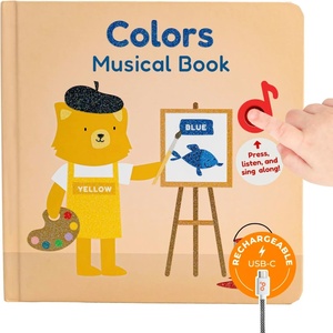 image:imageCalis Books Number Book for Toddlers 13  Learn to Count 1 2 3 Musical Books for Kids Interactive Talking Baby Sound Book Educational Song Learning Toys Singing and Counting Music Toy for BabiesColors