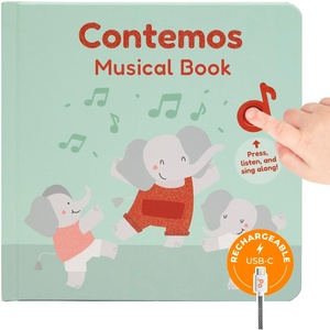 image:imageCalis Books Spanish Nursery Rhymes Sound Book for Babies and Toddlers 13  Baby Books with Spanish Songs for Kids  Libros en Espaol par Bebes Spanish ABCContemos