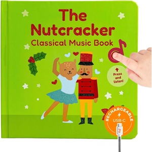 image:imageCalis Books The Nutcracker Book for Children Rechargeable USB Musical Book for Toddlers 13 The 6 Excerpts from Tchaikovskys Nutcracker Ballet Gift for KidsThe Nutcracker
