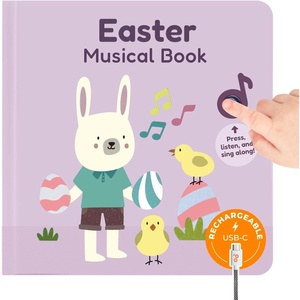 image:imageCalis Books The Nutcracker Book for Children Rechargeable USB Musical Book for Toddlers 13 The 6 Excerpts from Tchaikovskys Nutcracker Ballet Gift for KidsEaster