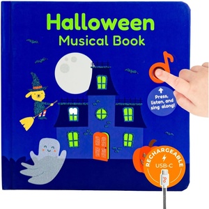 image:imageCalis Books The Nutcracker Book for Children Rechargeable USB Musical Book for Toddlers 13 The 6 Excerpts from Tchaikovskys Nutcracker Ballet Gift for KidsHalloween