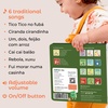 image:imageCalis Books French Nursery Rhymes  New Rechargeable Sound Books  Sound Book for Toddlers 13  Bilingual Books for 1 Year Old   French Baby BookBrazilian Nursery Rhymes
