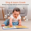 image:imageCalis Books French Nursery Rhymes  New Rechargeable Sound Books  Sound Book for Toddlers 13  Bilingual Books for 1 Year Old   French Baby BookGreek Nursery Rhymes