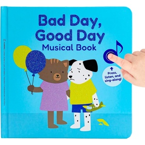 image:imageCalis Books Bad Day Good Day Emotions Books by Mother Moon  Feelings Book for Toddlers 13 Musical Books for Kids Interactive Toddler Sound Book Montessori Learning Music Toys
