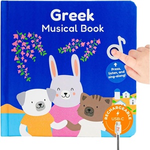 image:imageCalis Books French Nursery Rhymes  New Rechargeable Sound Books  Sound Book for Toddlers 13  Bilingual Books for 1 Year Old   French Baby BookGreek Nursery Rhymes