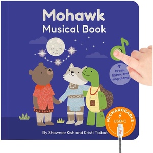 image:imageCalis Books French Nursery Rhymes  New Rechargeable Sound Books  Sound Book for Toddlers 13  Bilingual Books for 1 Year Old   French Baby BookMohawk Nursery Rhymes