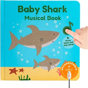 image:imageCalis Books Reggae Musical Book for Toddlers 13 with Favorite Bob Marley Songs Sound Book for Toddlers 13 for KidsBaby Shark