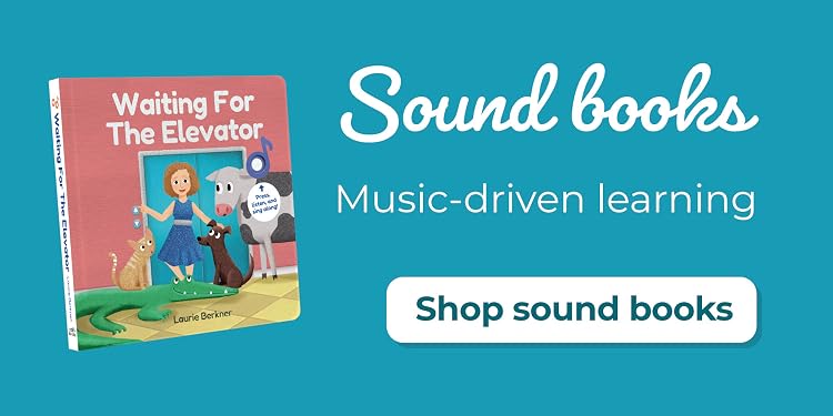 Cali’s Books ：Rechargeable Musical Toddler Sound Books
