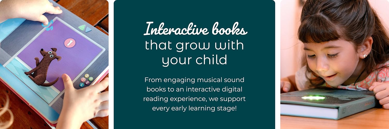 Cali’s Books ：Rechargeable Musical Toddler Sound Books