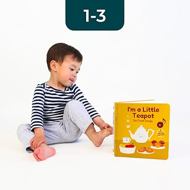 Cali’s Books ：Rechargeable Musical Toddler Sound Books